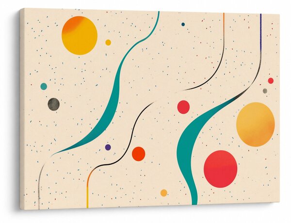 Tablou - Ilustrație colorată minimalistă (70x50 cm)