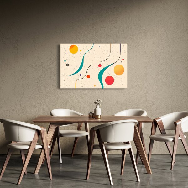 Tablou - Ilustrație colorată minimalistă (90x60 cm)