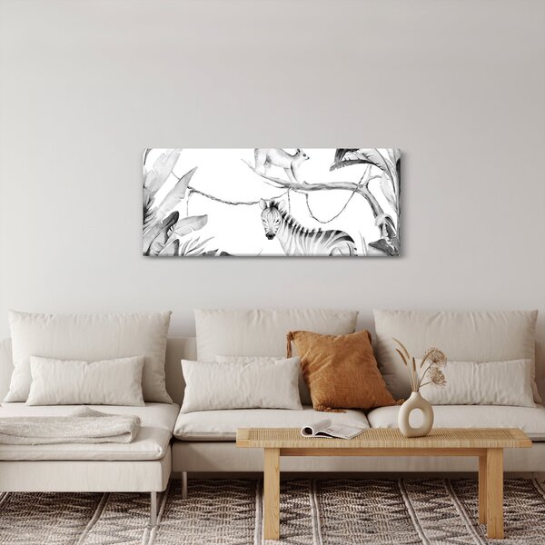 Tablou - Acuarelă Jungla (120x50 cm)