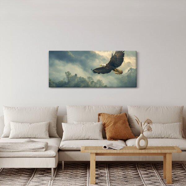 Tablou - Vultur în zbor (120x50 cm)