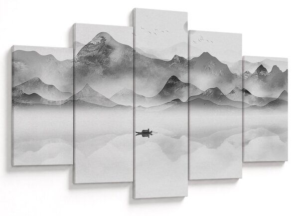 Tablou - Lac japonez (150x105 cm)