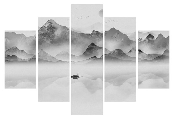 Tablou - Lac japonez (150x105 cm)