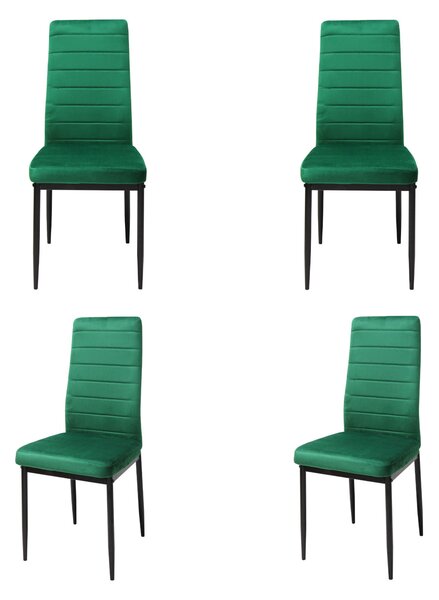 Set 4 Scaune Oscar Verde