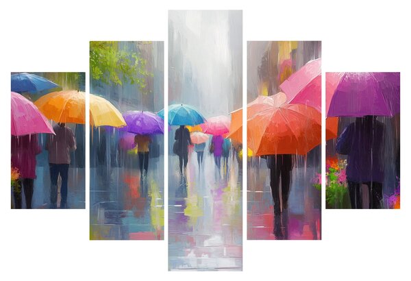 Tablou - Zi ploioasă (150x105 cm)