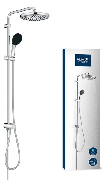 Grohe Vitalio Start System set de duș perete cu duș de ploaie crom 26989001