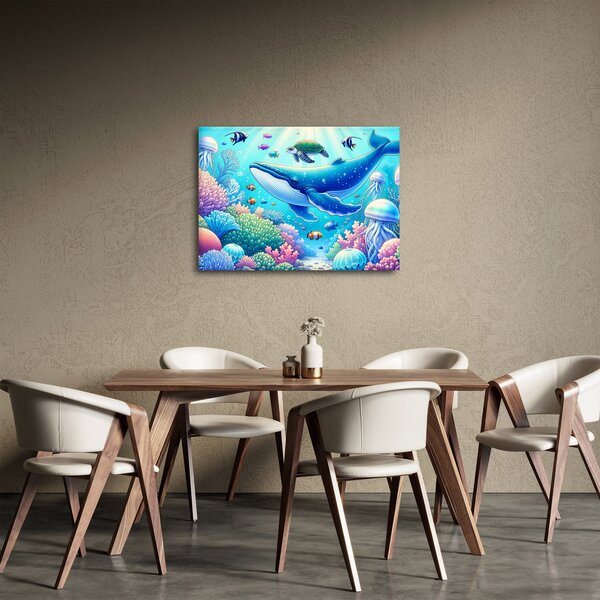 Tablou – Lume subacvatică (70x50 cm)