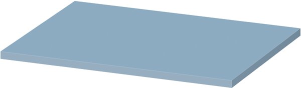 Cersanit Larga blat 60x45 cm albastru S932-030