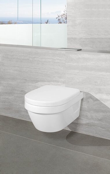 Villeroy & Boch Architectura set combi-pack cu tablă agăţat fără margine alb 4687HR01