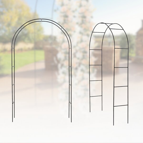 Suport arcuit pentru trandafiri 240x140x37 cm Gardebruk