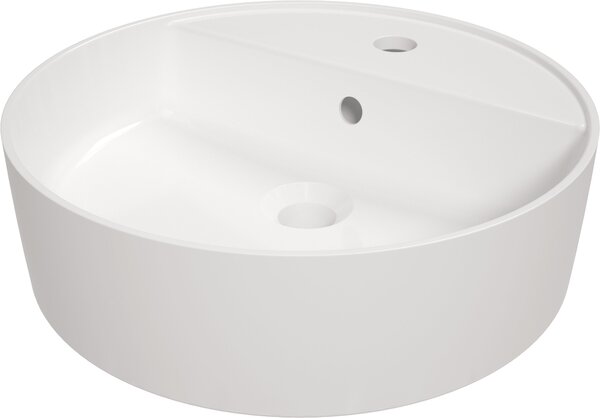 Deante Round lavoar 42x42 cm rotund de blat alb luciu CGR_6U4B