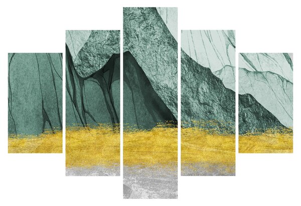 Tablou - Munții Smarald N⁰2 (150x105 cm)