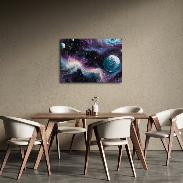 Tablou - Univers pictat (70x50 cm)