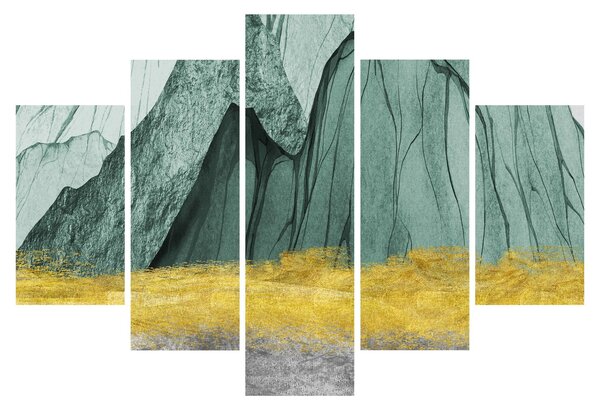 Tablou - Munții Smarald N⁰3 (150x105 cm)