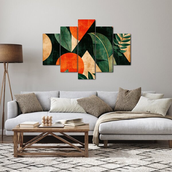 Tablou - Motive naturale geometrice II. (150x105 cm)