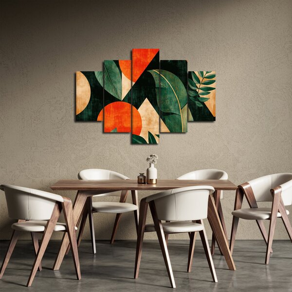 Tablou - Motive naturale geometrice II. (150x105 cm)