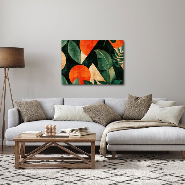 Tablou - Motive naturale geometrice II. (70x50 cm)