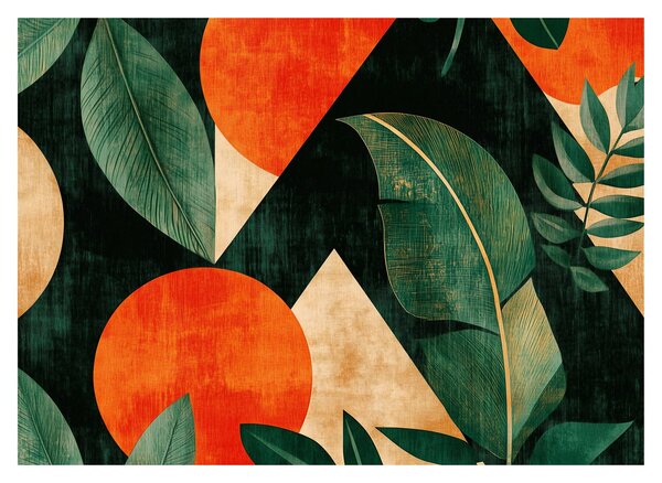 Tablou - Motive naturale geometrice II. (70x50 cm)