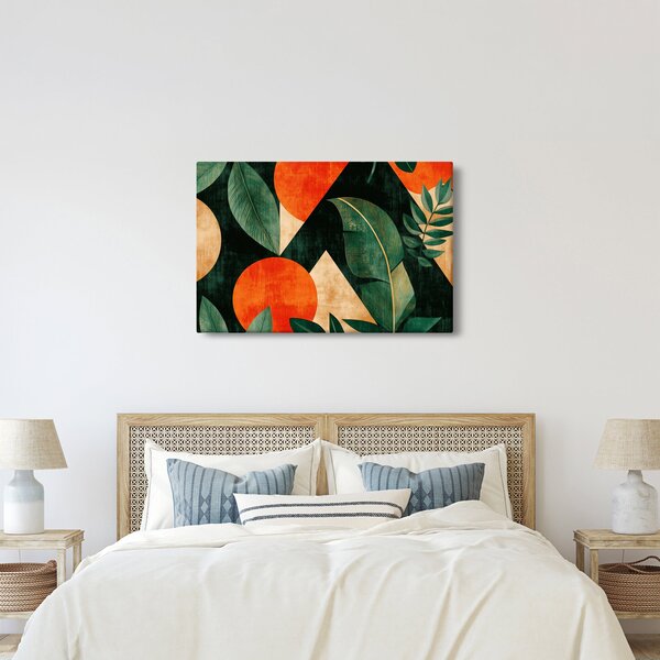 Tablou - Motive naturale geometrice II. (90x60 cm)