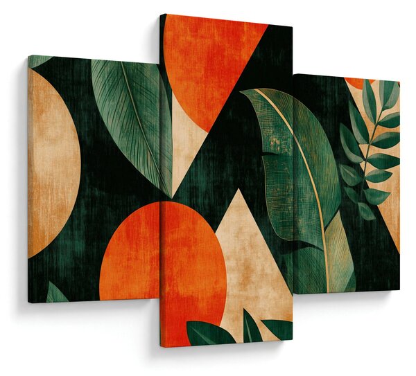 Tablou - Motive naturale geometrice II. (90x60 cm)