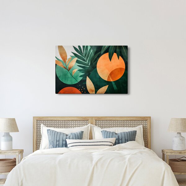 Tablou - Motive naturale geometrice (90x60 cm)
