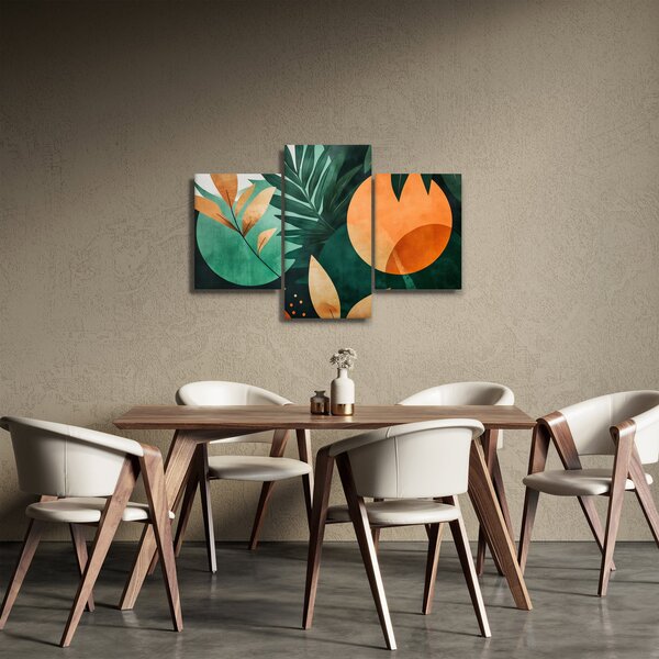 Tablou - Motive naturale geometrice (90x60 cm)