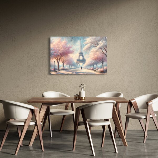 Tablou – Primăvară la Paris (90x60 cm)