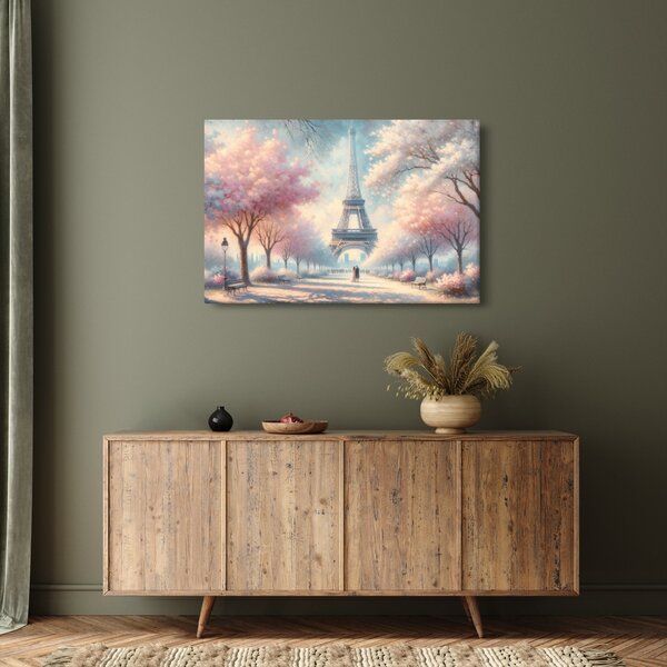 Tablou – Primăvară la Paris (90x60 cm)
