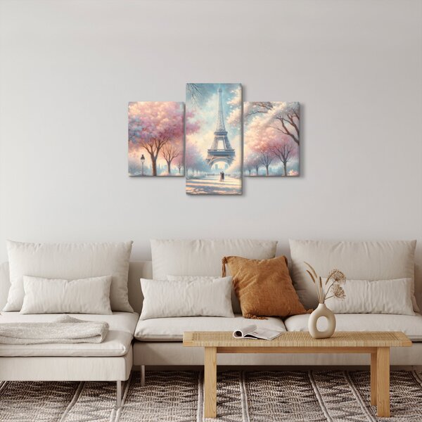 Tablou – Primăvară la Paris (90x60 cm)