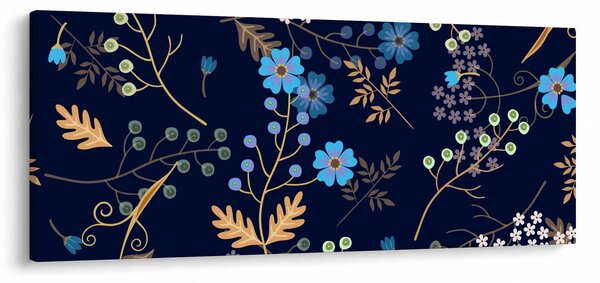 Tablou - Flori de toamnă (120x50 cm)