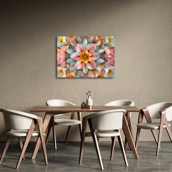 Tablou - Floare caleidoscopică (70x50 cm)