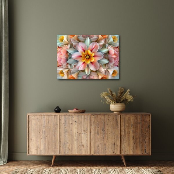 Tablou - Floare caleidoscopică (70x50 cm)