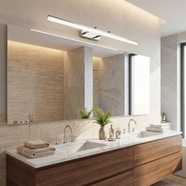 Aplică LED pentru baie APP1871-1W 80cm CHROME