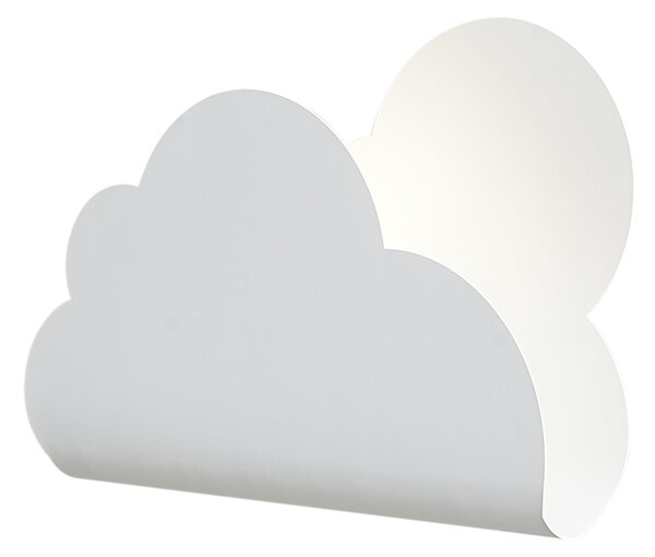 Lampă de perete pentru copii nor alb cu soare - Cloudy