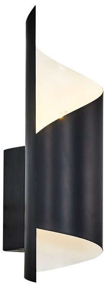 Aplica de perete, L1873 - Black, Lightric, 27 x 8 x 10 cm, 1 x G9, 40W, negru