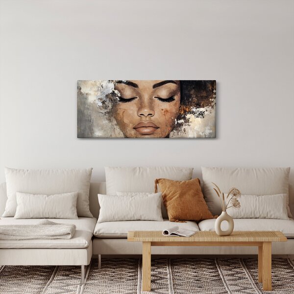 Tablou - Portret de femeie (120x50 cm)