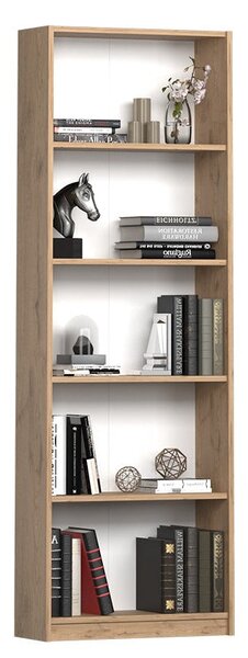 Biblioteca Adore Nurdan, 5 rafturi, 58x170x23 cm