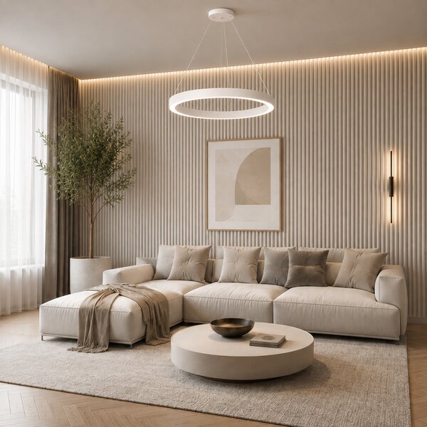 Panou decorativ PVC cu formă ovală Auris 270x16cm