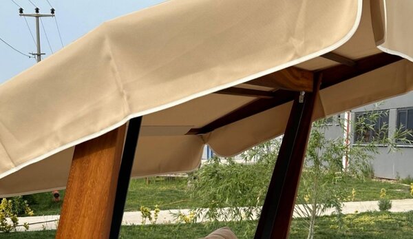 Balansoar cu 3 locuri Sia 2400 Bej 236x190x175 cm
