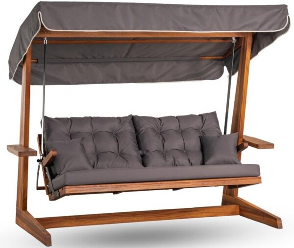 Balansoar cu 3 locuri Sia 2400 Antracit 236x190x175 cm