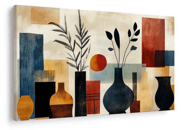 Tablou - Vaze cubiste (90x60 cm)