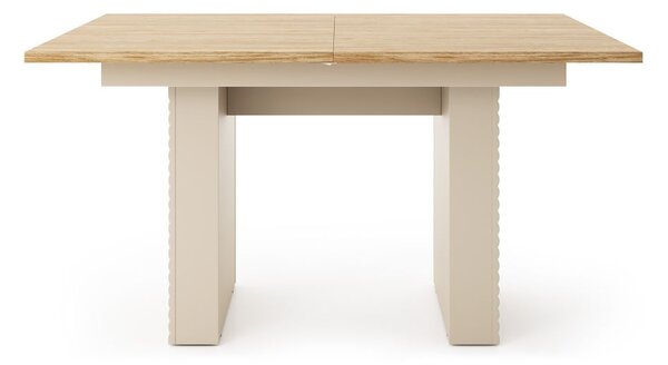 Masă de dining extensibilă Tila cașmir (140-185 cm)