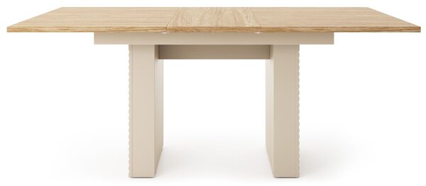 Masă de dining extensibilă Tila cașmir (140-185 cm)