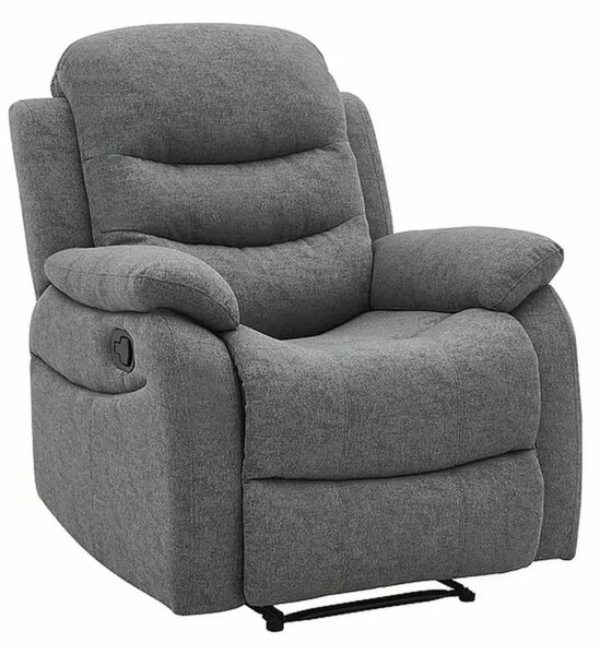 Fotoliu recliner Neron gri