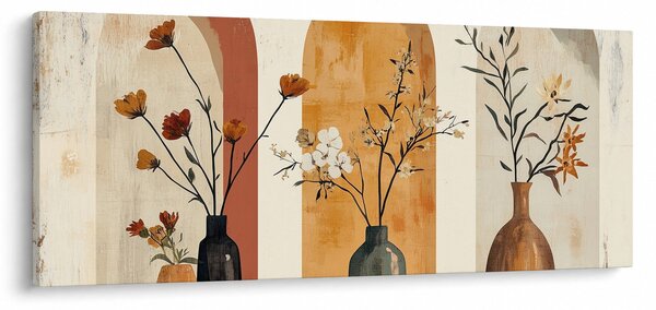 Tablou - Vaze în arcade (120x50 cm)