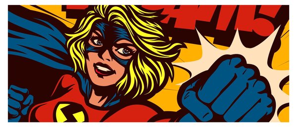 Tablou - Comix (120x50 cm)