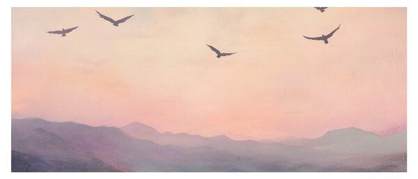 Tablou - Stol de păsări II. (120x50 cm)