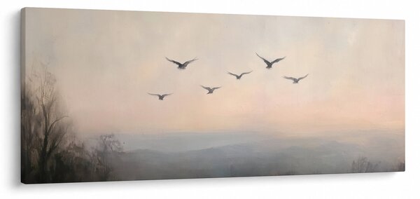 Tablou - Stol de păsări (120x50 cm)