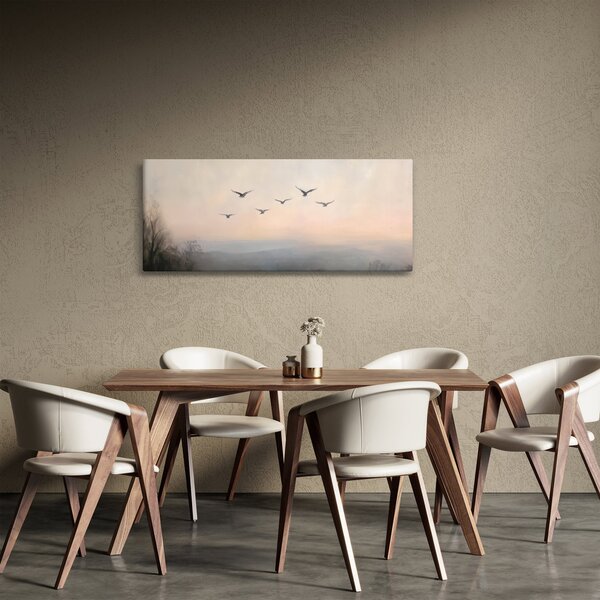 Tablou - Stol de păsări (120x50 cm)