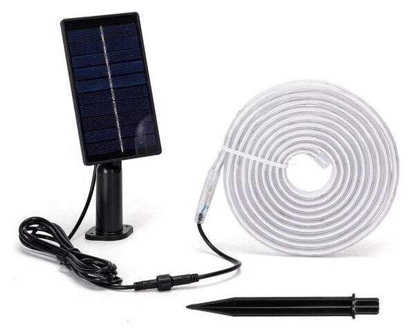 Aigostar - Bandă solară LED RGB reglabilă LED/1,6W/3,2V 5 m IP65 + telecomandă
