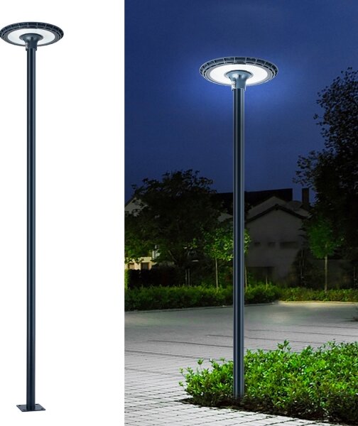Brilagi - Tijă metalică antracit pentru stâlp iluminat exterior URBAN 3 m